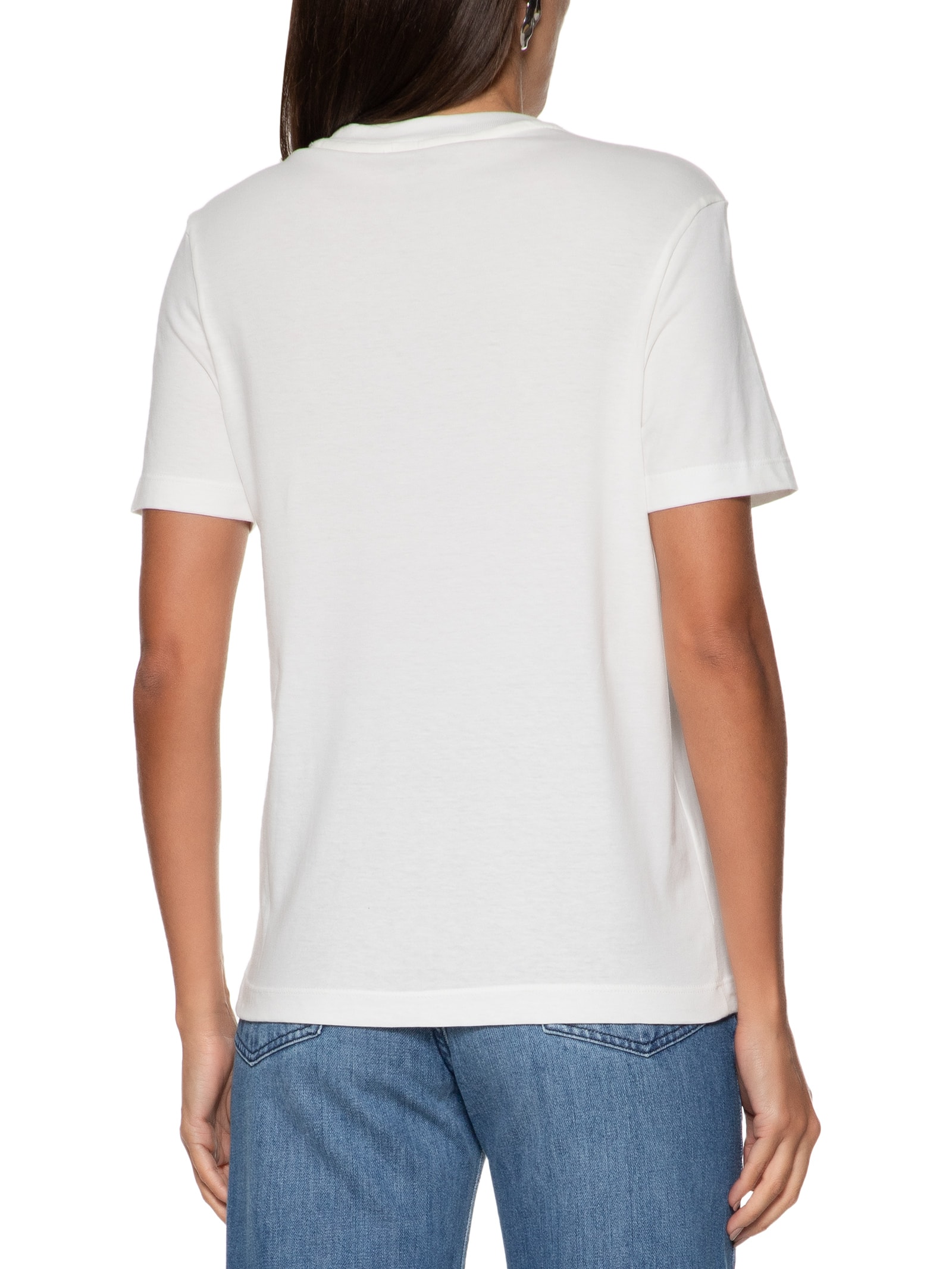 Camiseta Feminina Lisa Off White Dzarm