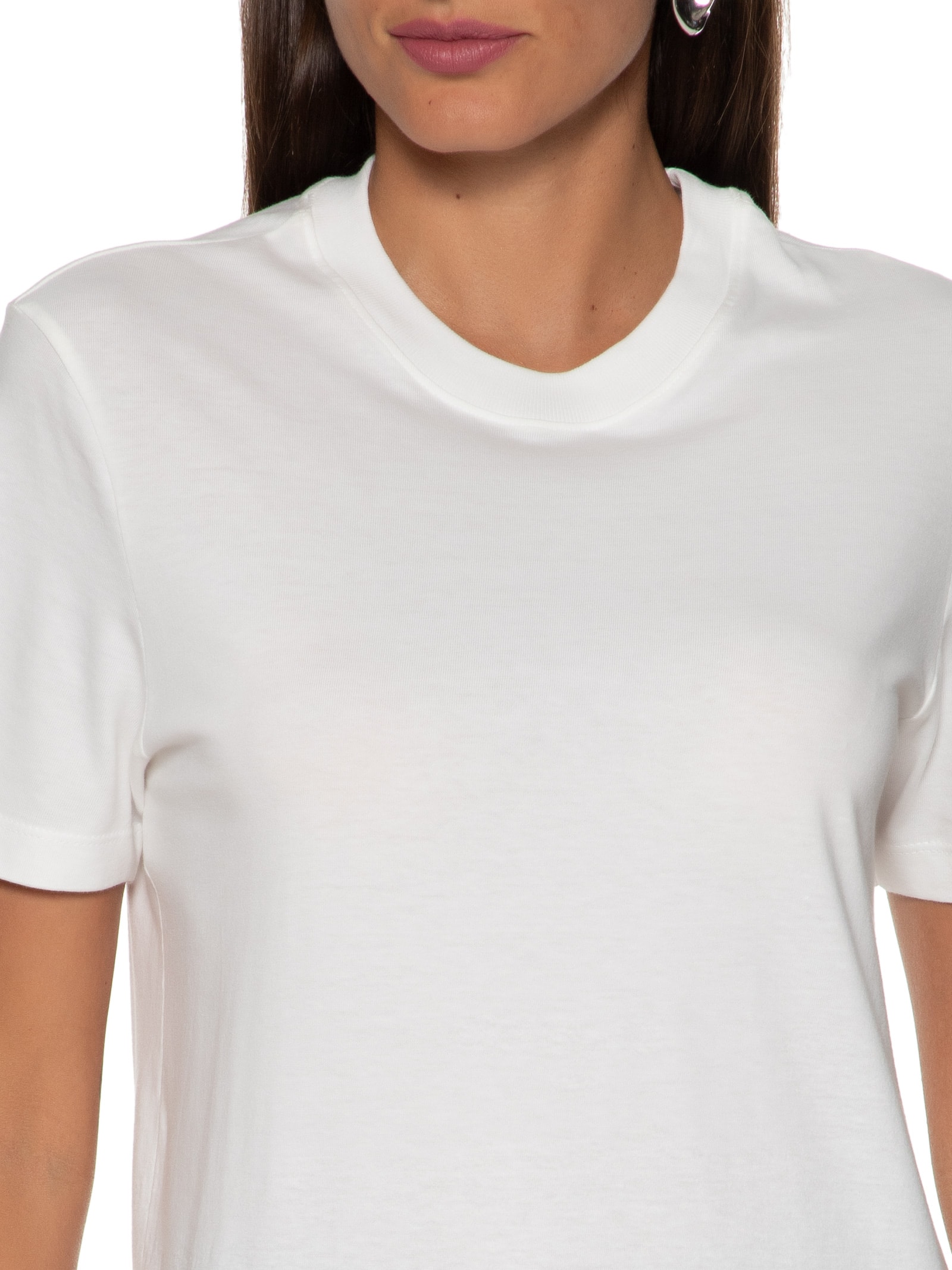 Camiseta Feminina Lisa Off White Dzarm