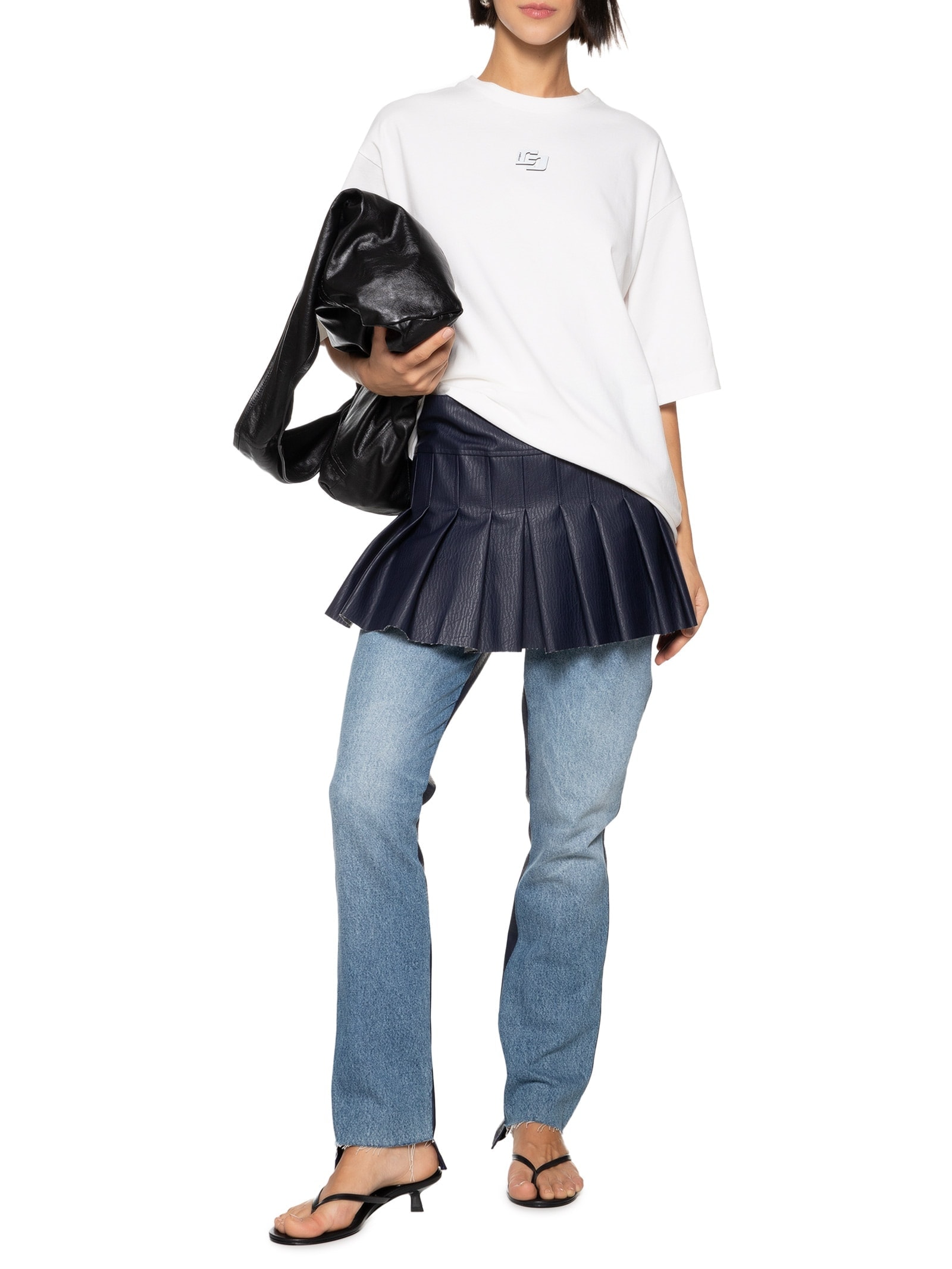 Camiseta Feminina Lisa Off White Colcci