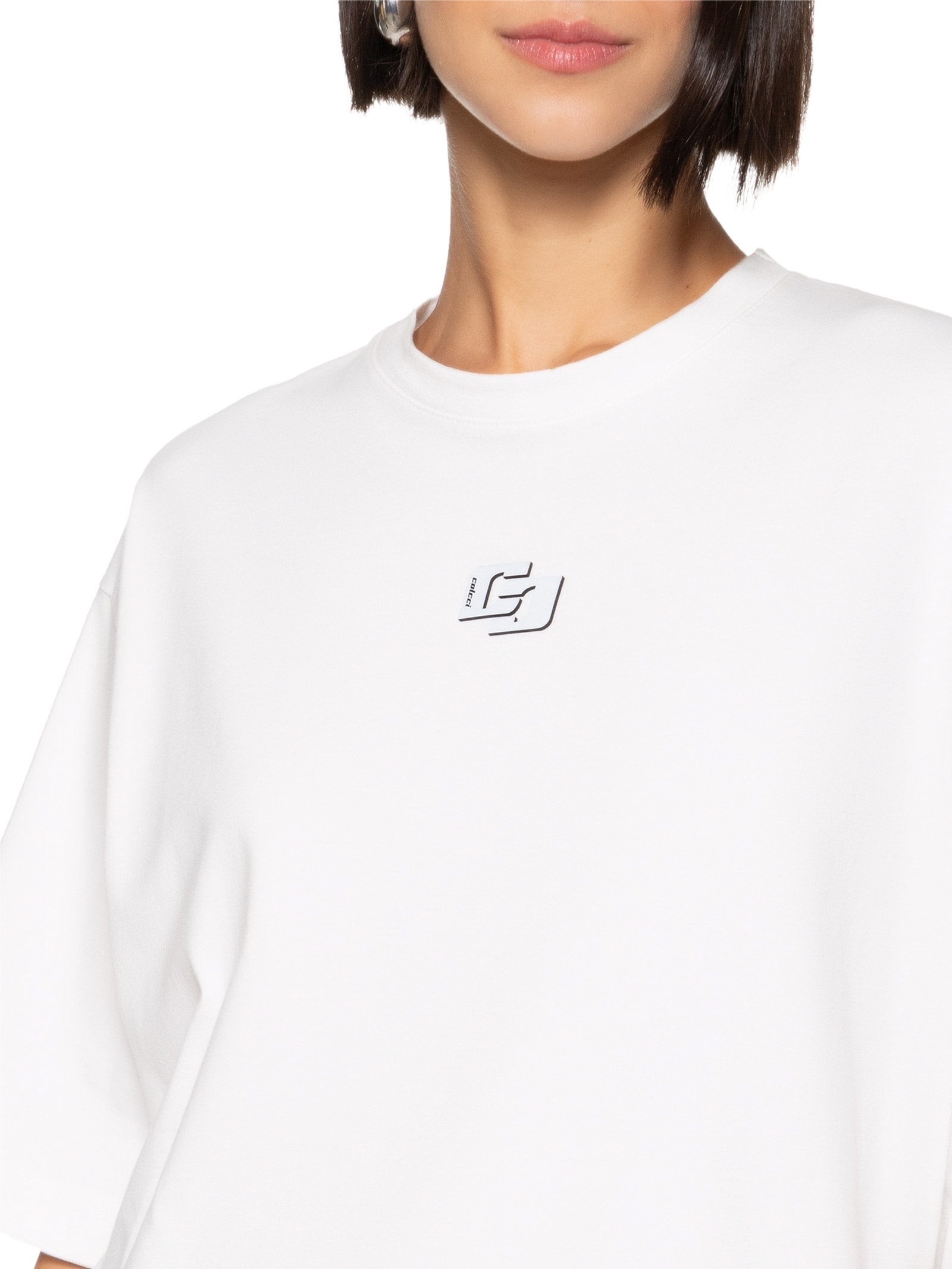 Camiseta Feminina Lisa Off White Colcci