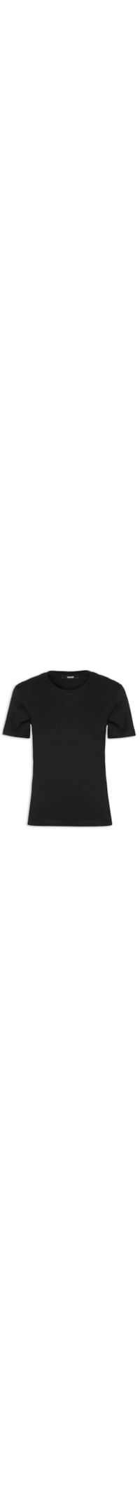 Camiseta Feminina Lisa - Preto