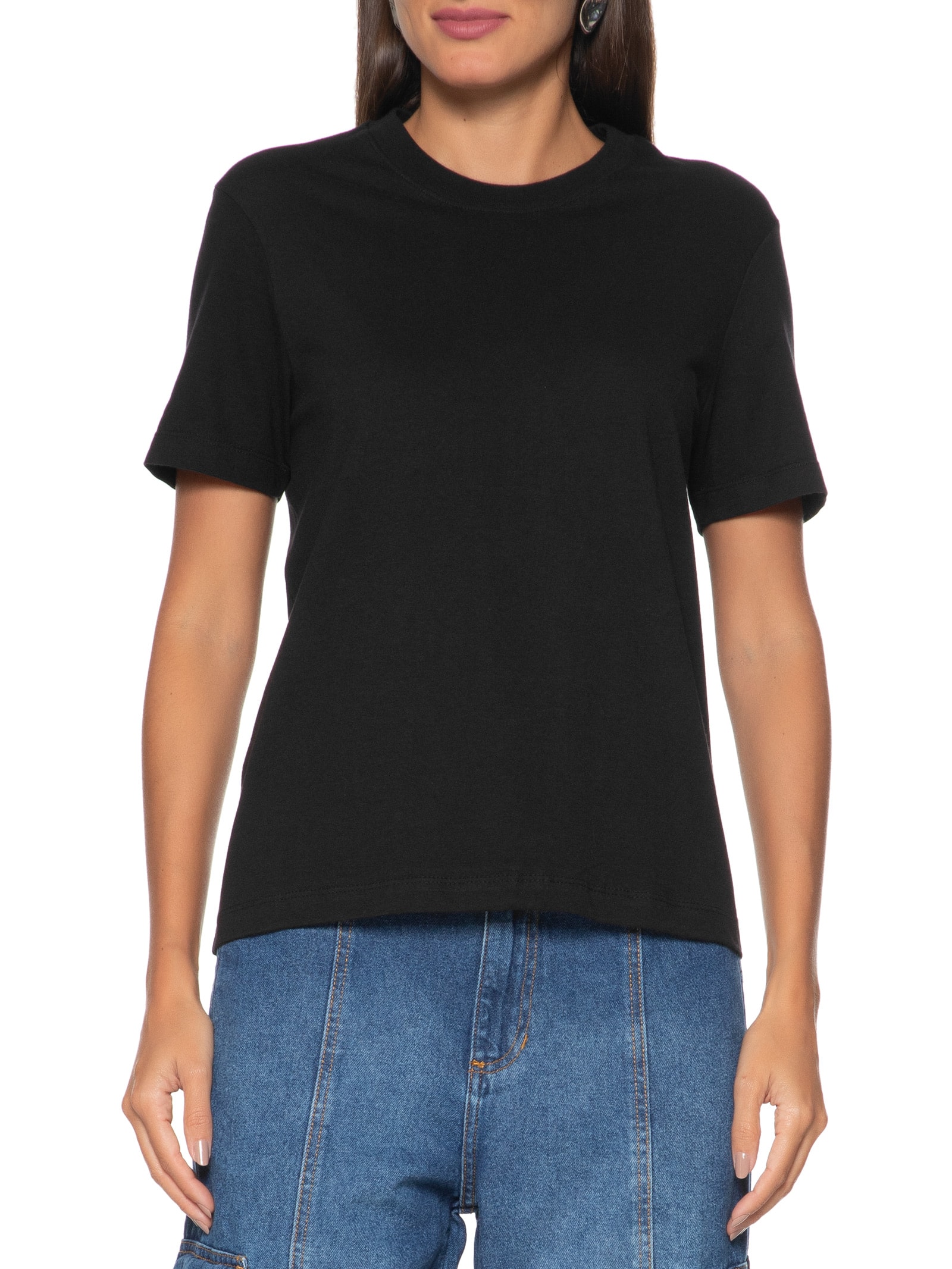 Camiseta Feminina Lisa Preto Dzarm