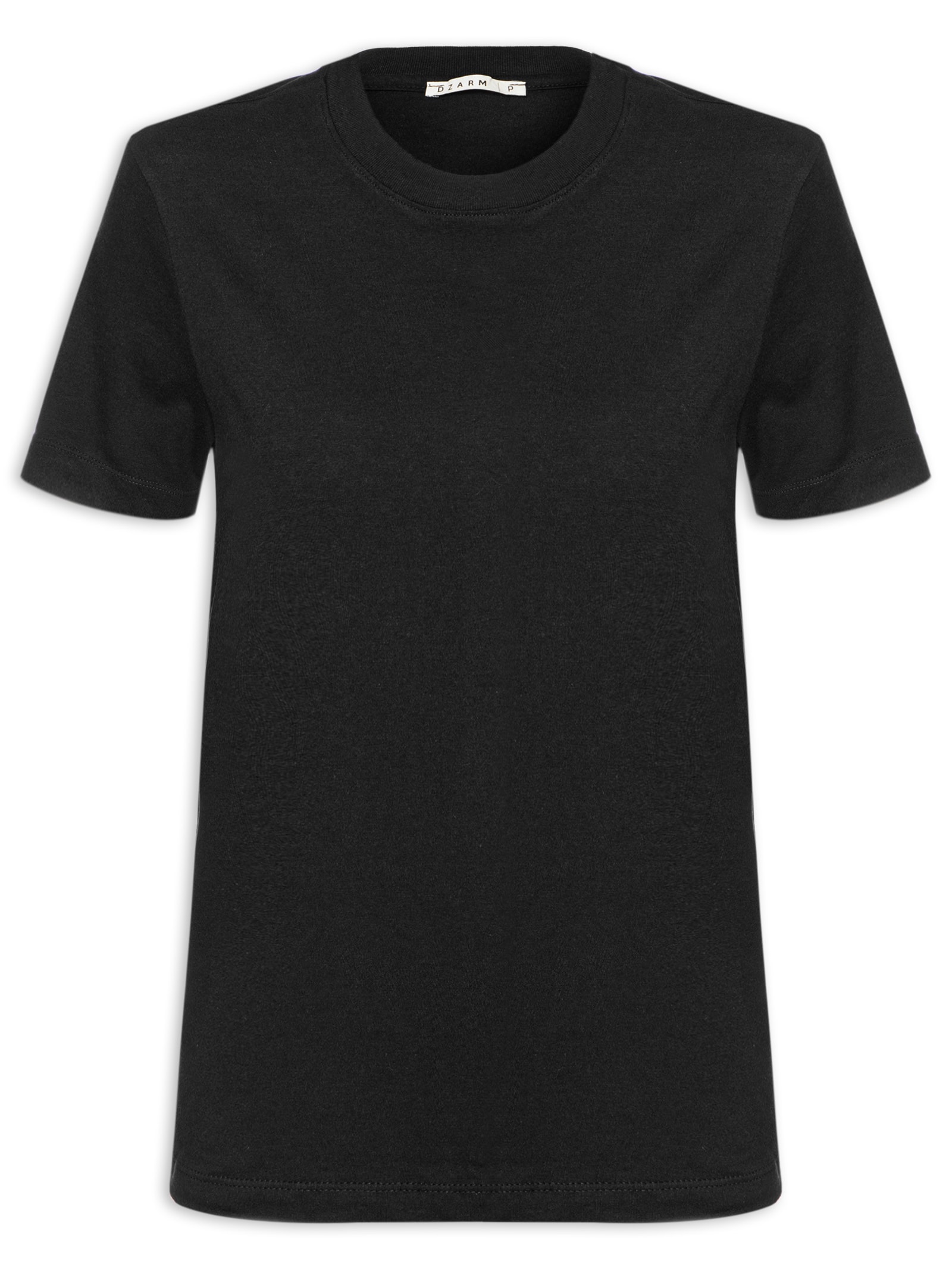 Camiseta Feminina Lisa Preto Dzarm