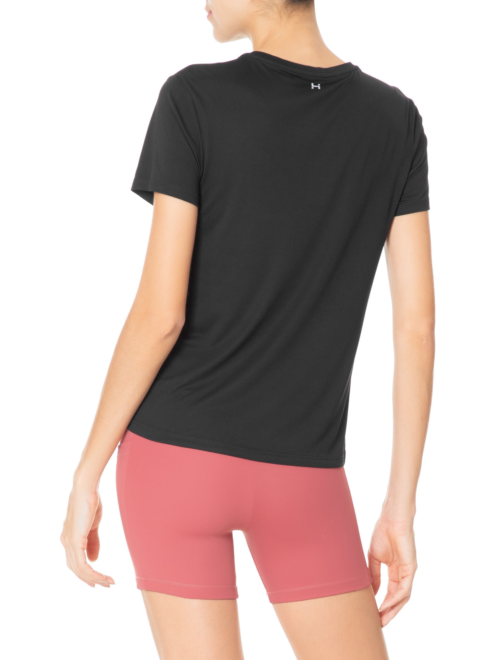 Camiseta Feminina Lisa Preto Hering Sports