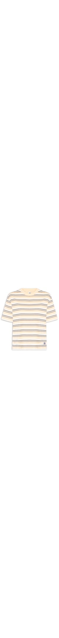 Camiseta Feminina Listrada - Amarelo
