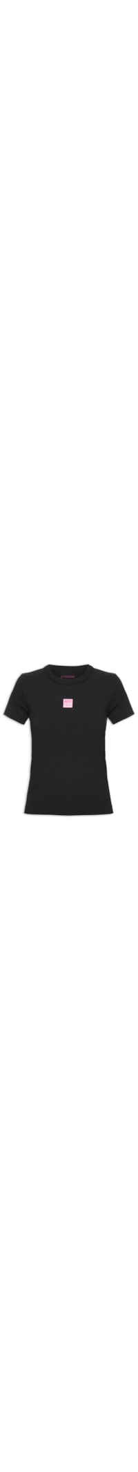 Camiseta Feminina Logo - Preto