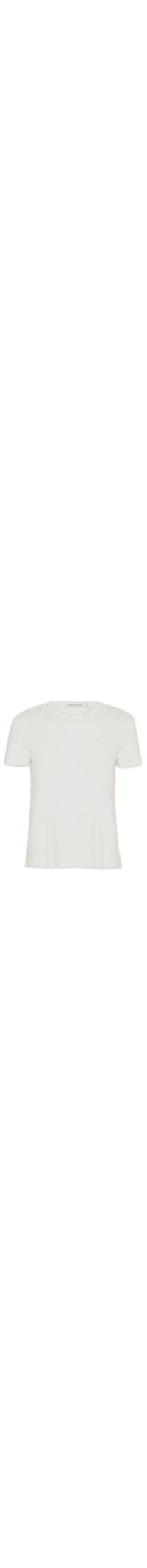 Camiseta Feminina Logo Viscose - Off White