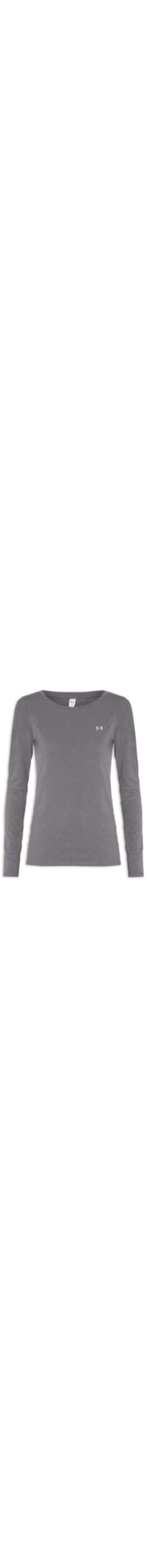 Camiseta Feminina Long Sleeve - Cinza
