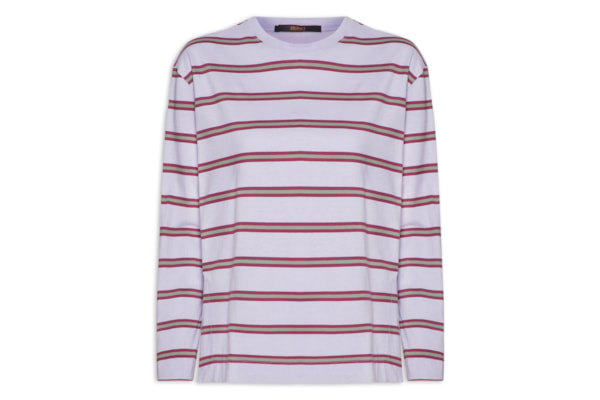 Camiseta Feminina Malha Fio Tinto Color - Roxo