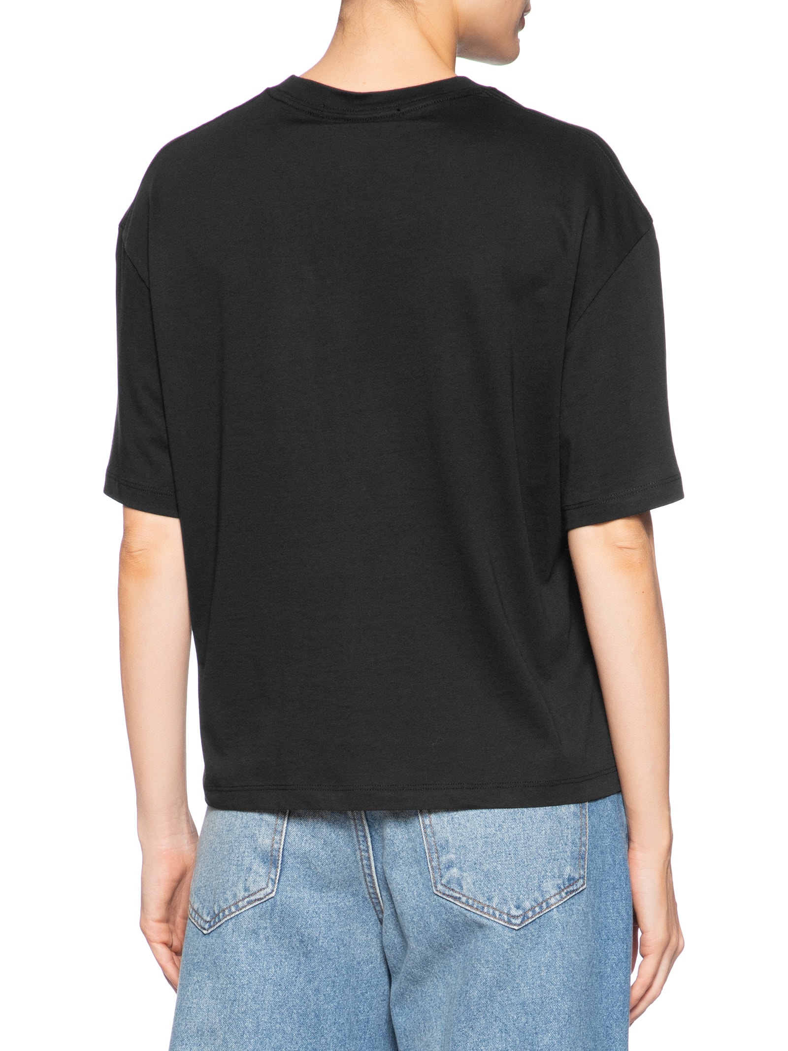 Camiseta Feminina Malha Pima Preto Animale