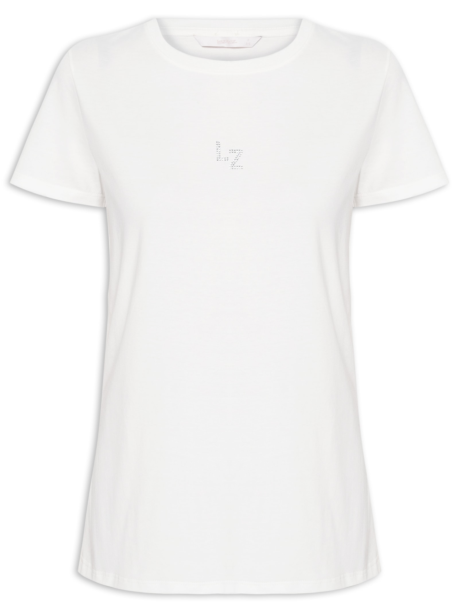Camiseta Feminina Malha Prime Branco Lez A Lez