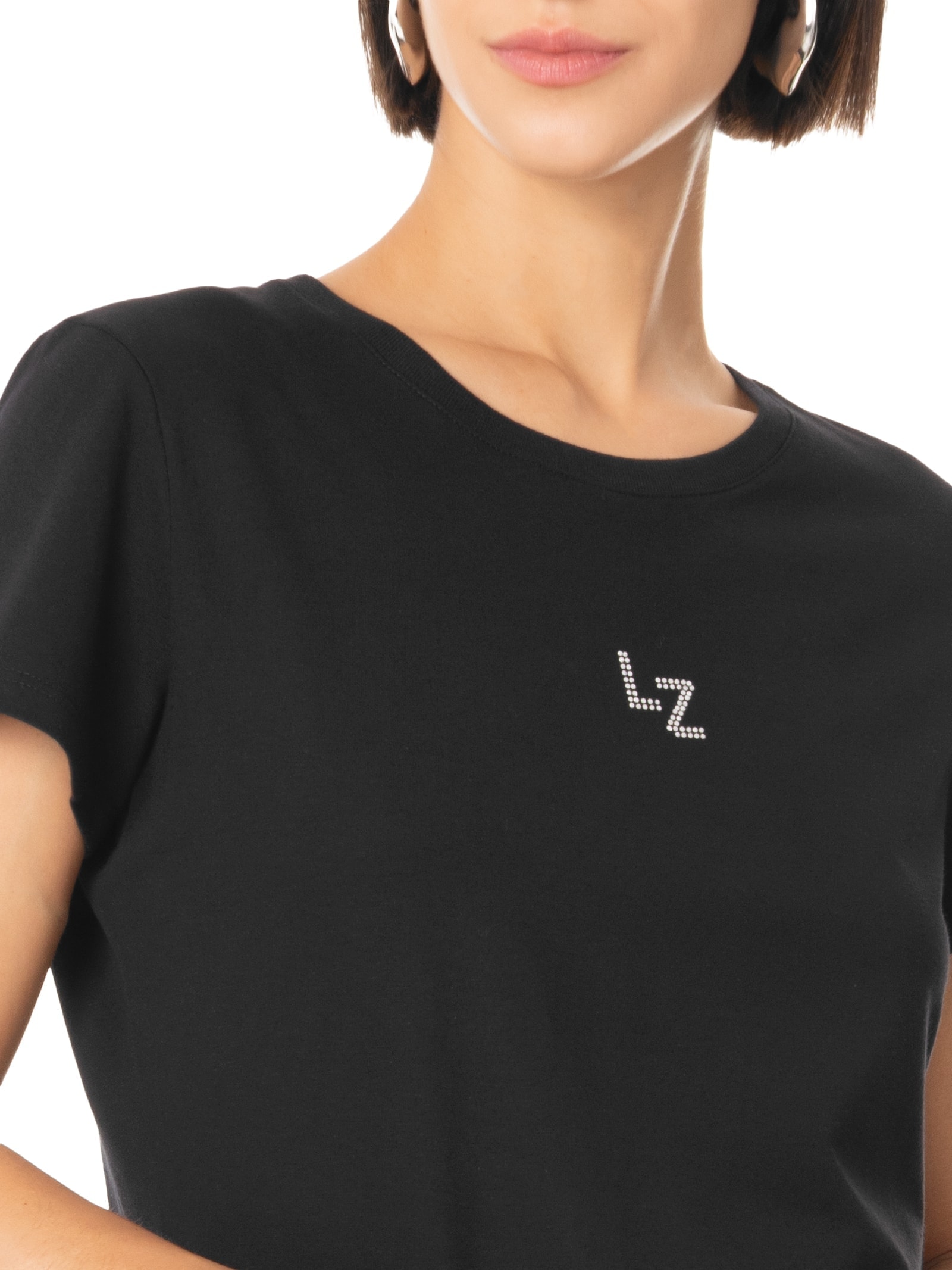Camiseta Feminina Malha Prime Preto Lez A Lez