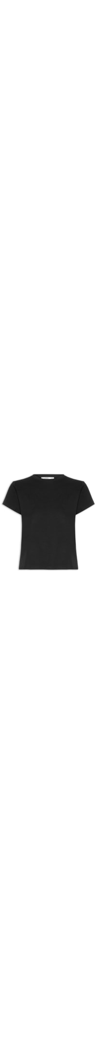 Camiseta Feminina Manga Curta 90s Baby Tee - Preto