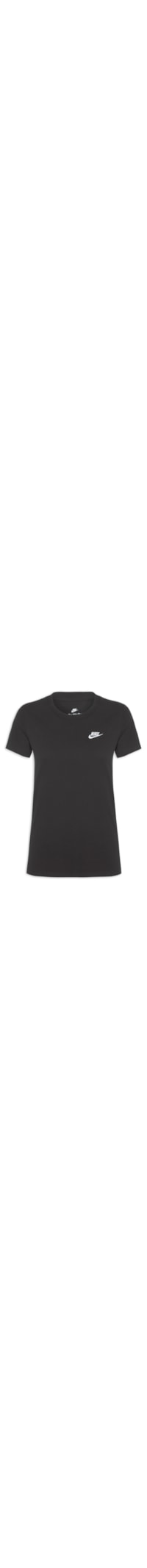 Camiseta Feminina Manga Curta Asbury Crew - Preto