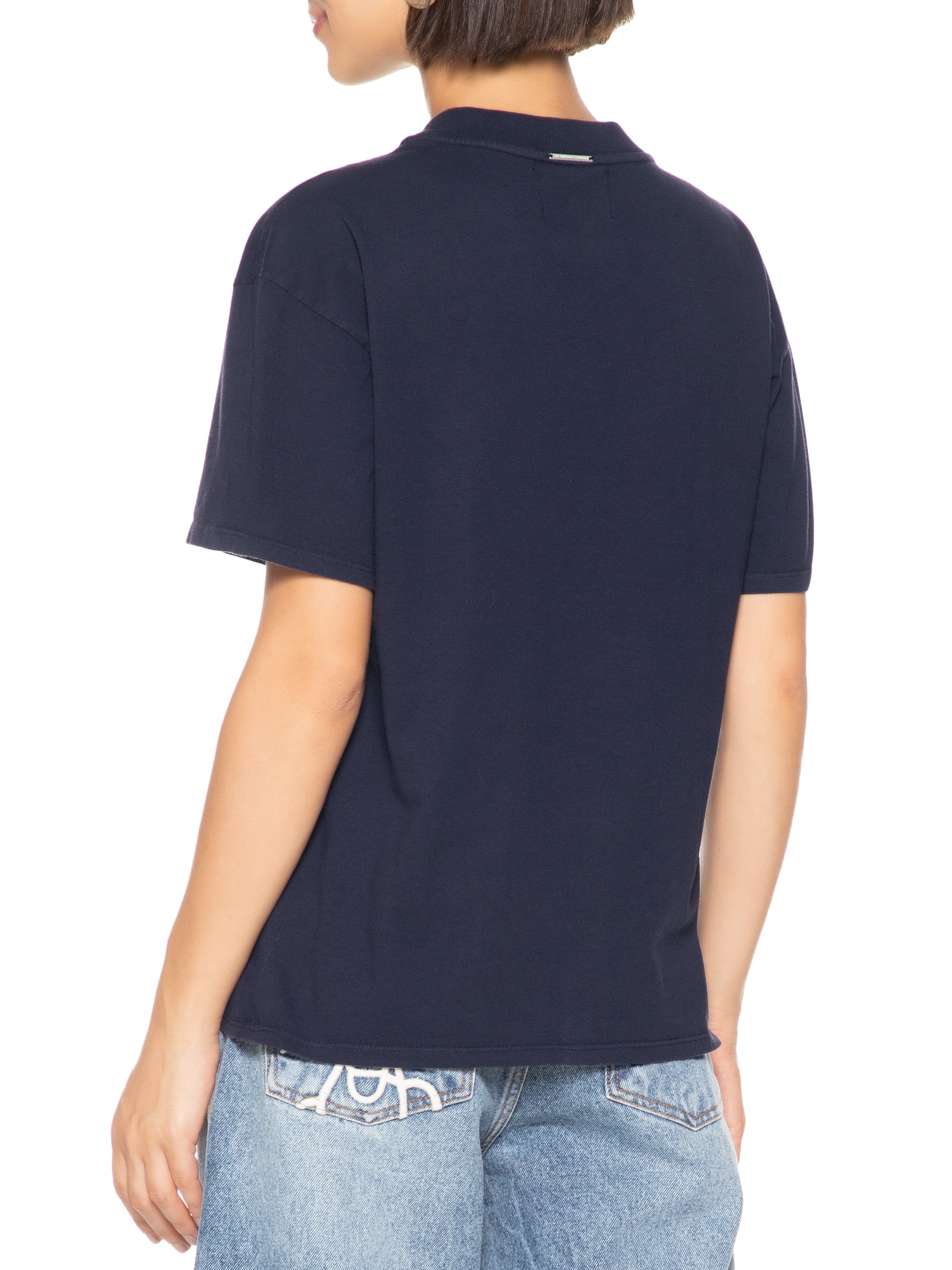 Camiseta Feminina Manga Curta Azul My Favorite Things + Hello Kitty