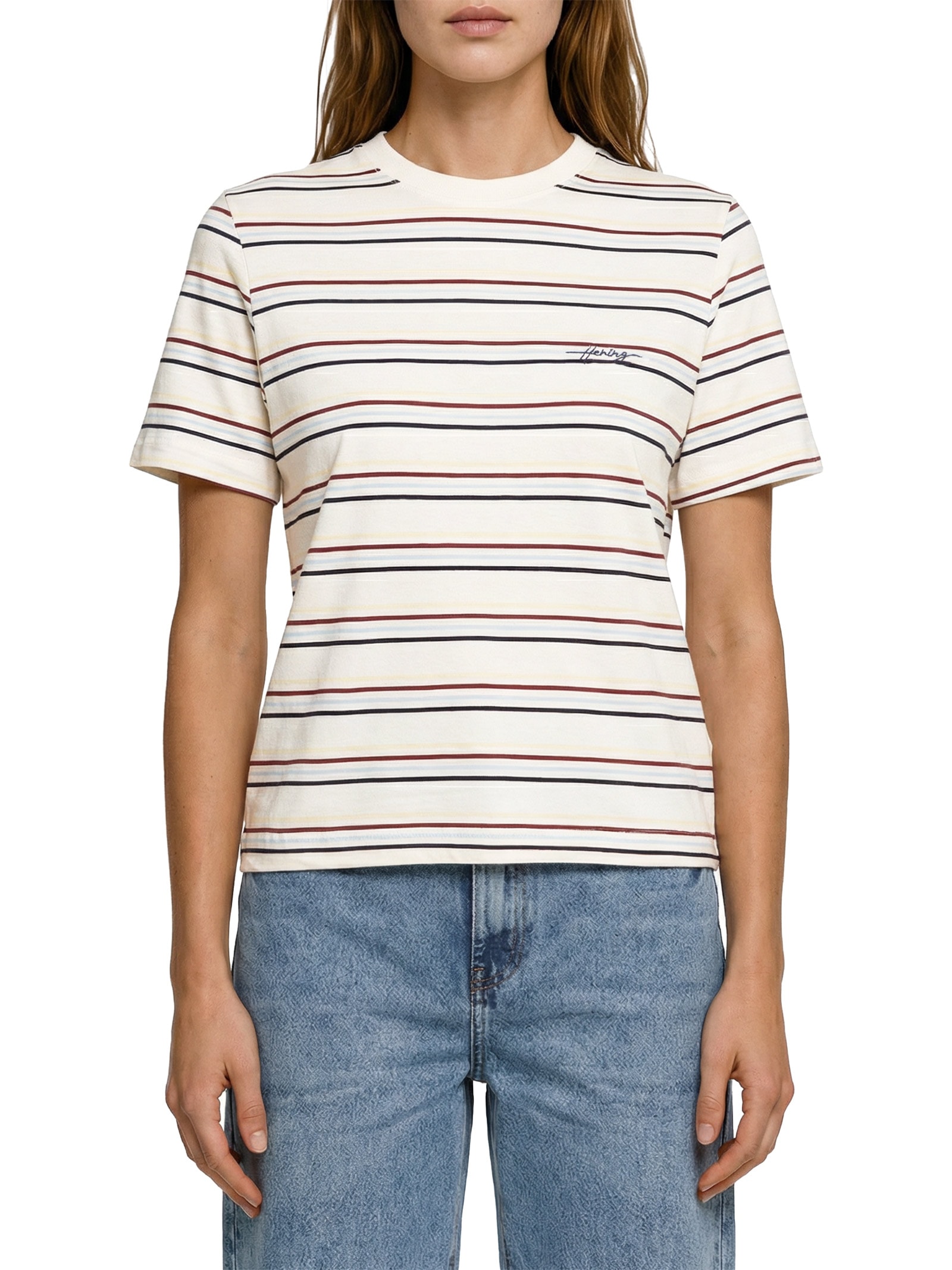 Camiseta Feminina Manga Curta Bege Hering