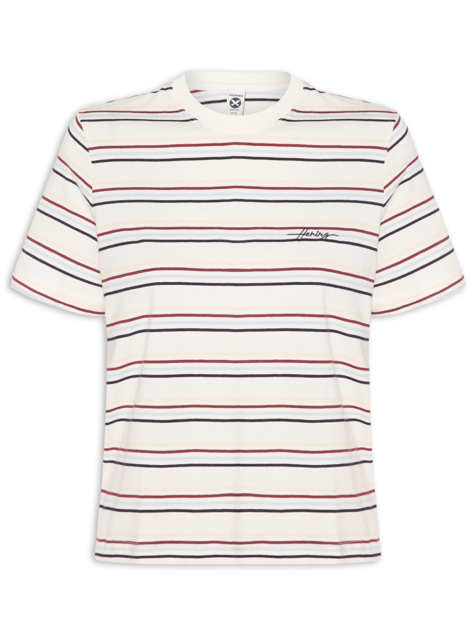 Camiseta Feminina Manga Curta Bege Hering