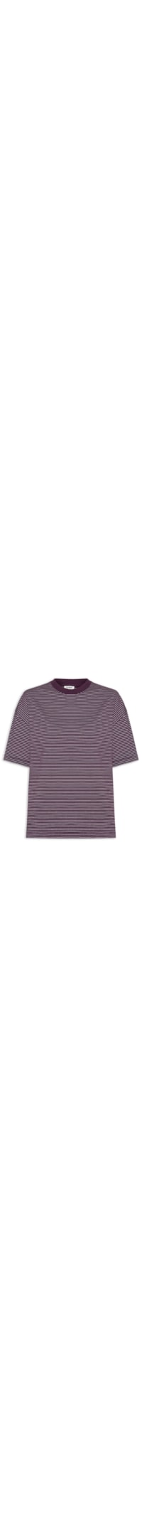 Camiseta Feminina Manga Curta Boxy Sleeve - Roxo