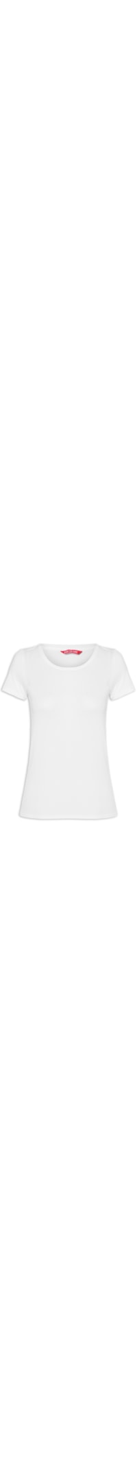 Camiseta Feminina Manga Curta - Branco