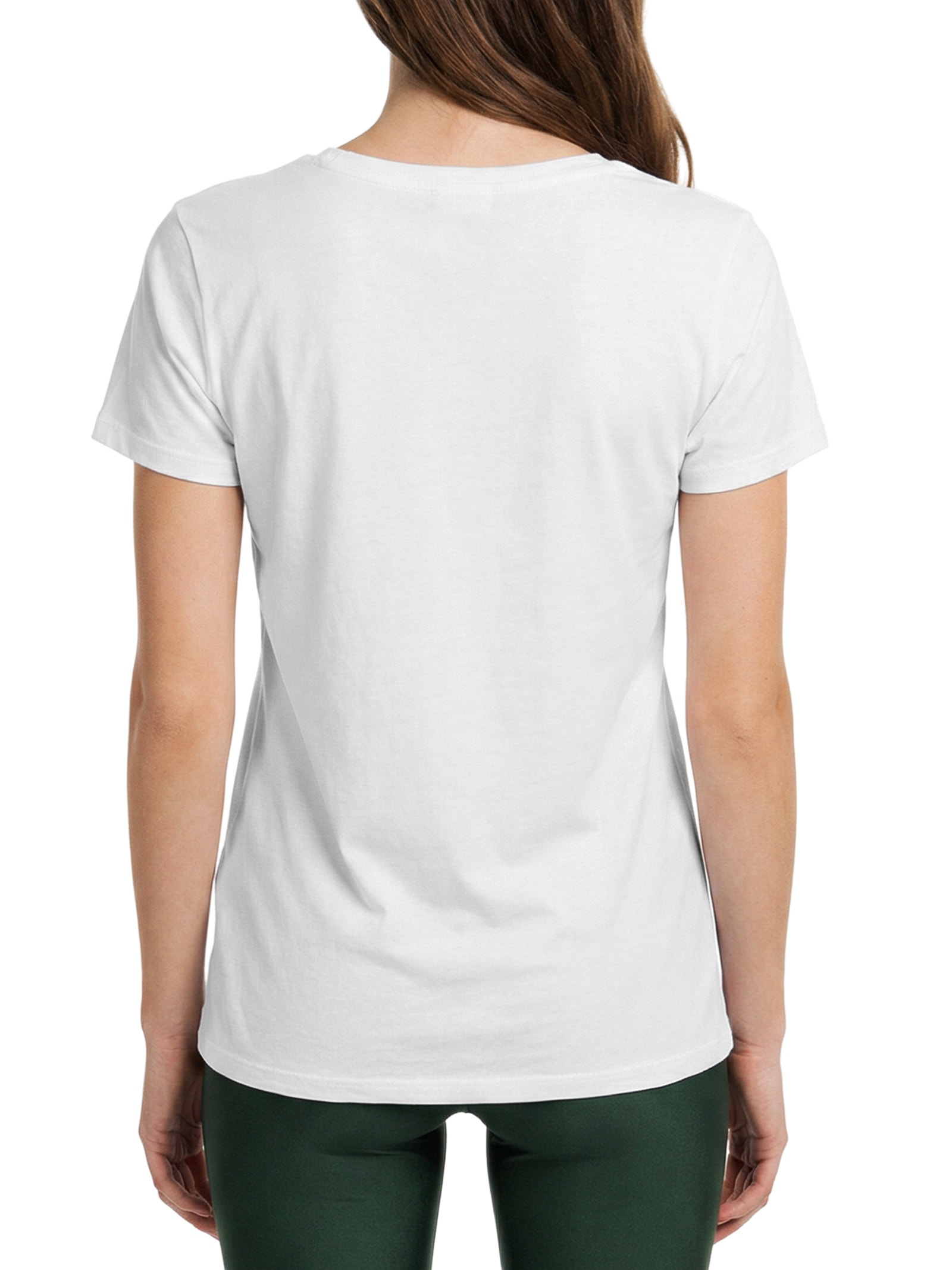 Camiseta Feminina Manga Curta Branco Body For Sure