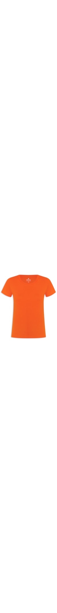 Camiseta Feminina Manga Curta - Laranja