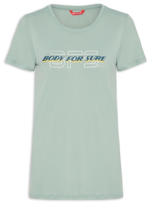 Camiseta Feminina Manga Curta Lisa – Verde