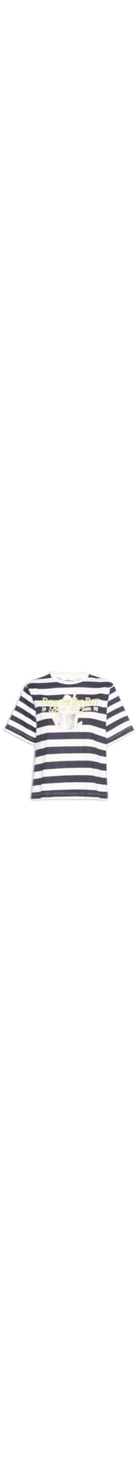 Camiseta Feminina Manga Curta Malha Penteada - Azul