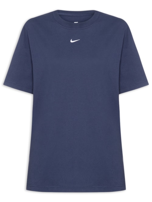 Camiseta Feminina Manga Curta Nsw Tee Wssential Lb – Azul