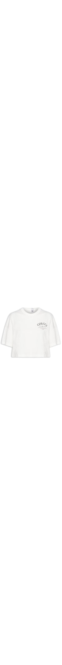 Camiseta Feminina Manga Curta - Off White
