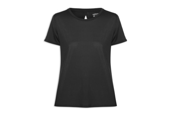 Camiseta Feminina Manga Curta - Preto
