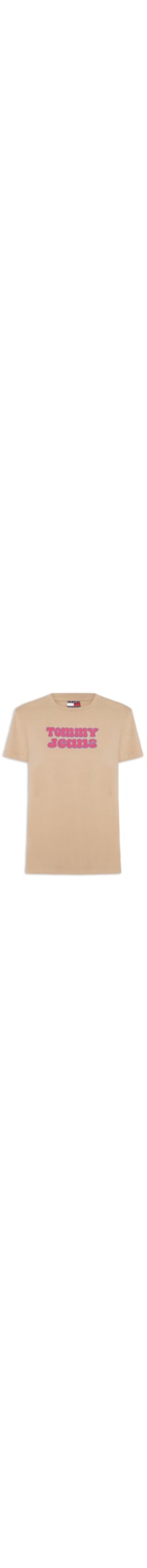 Camiseta Feminina Manga Curta Reg Essential Logo 2 Tee Ext - Marrom