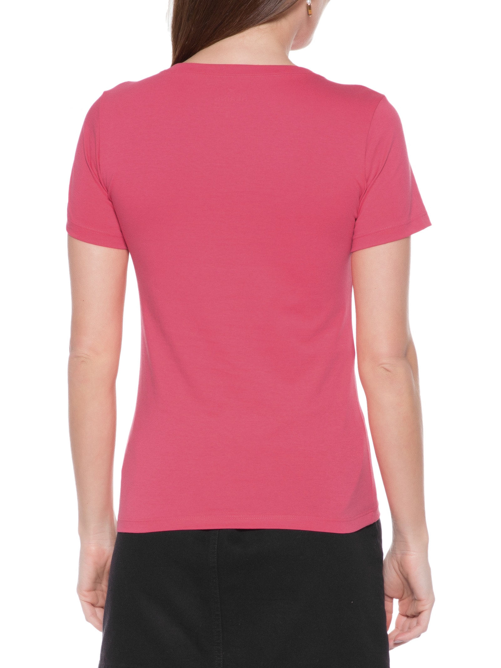 Camiseta Feminina Manga Curta Rosa Hering