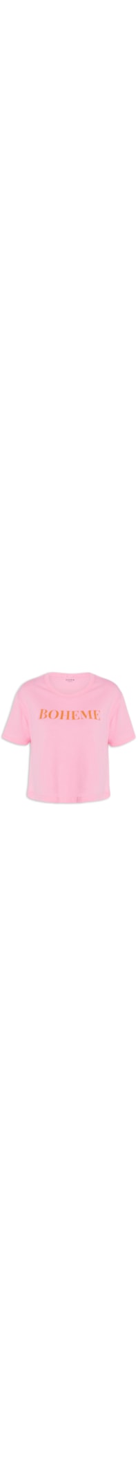Camiseta Feminina Manga Curta - Rosa