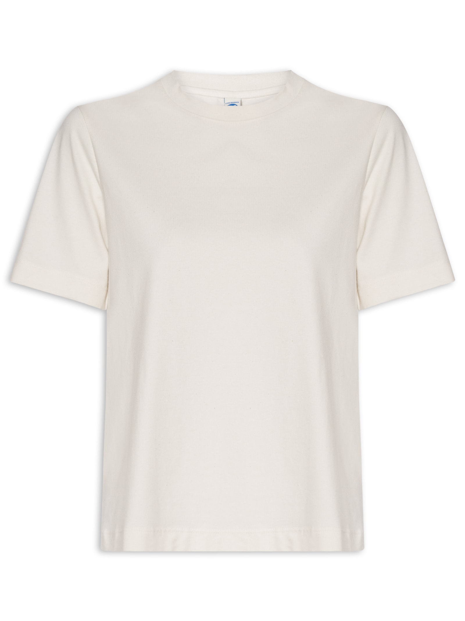 Camiseta Feminina Manga Curta Super Cotton Bege Hering