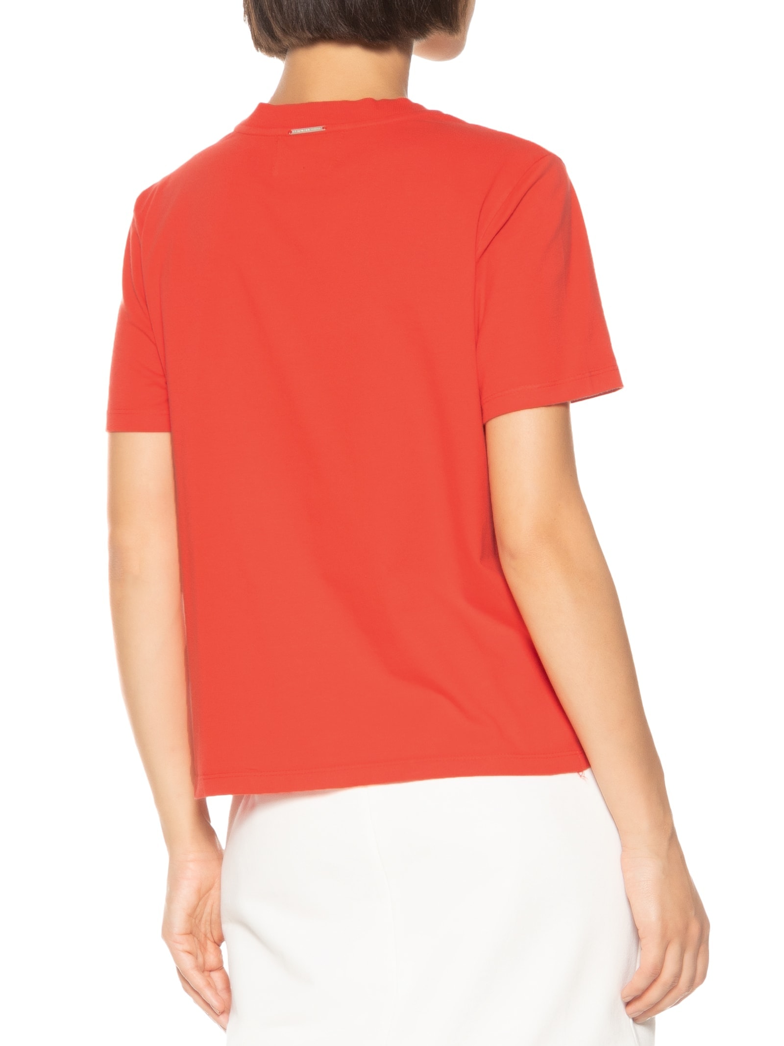 Camiseta Feminina Manga Curta Vermelho My Favorite Things + Hello Kitty