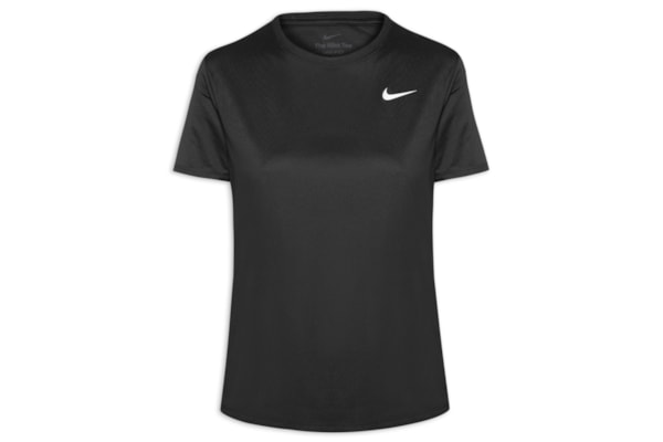 Camiseta Feminina Manga Curta W NK DF Tee RLGD LB - Preto