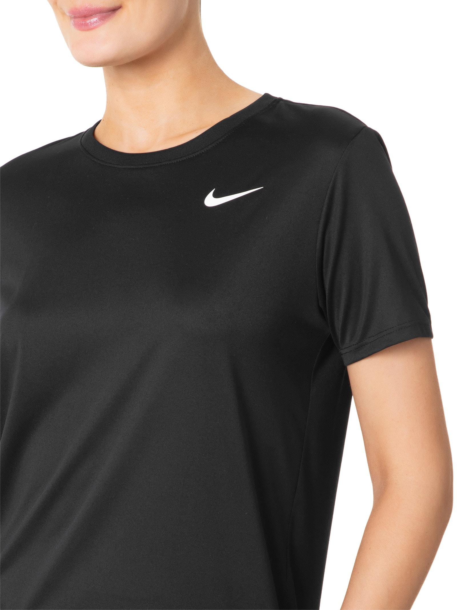 Camiseta Feminina Manga Curta W NK DF Tee RLGD LB Preto Nike