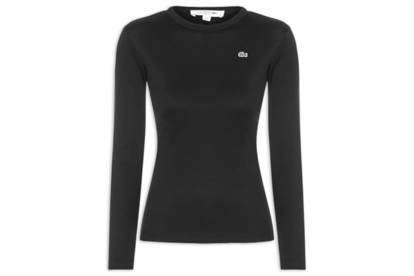 Camiseta Feminina Manga Longa - Preto