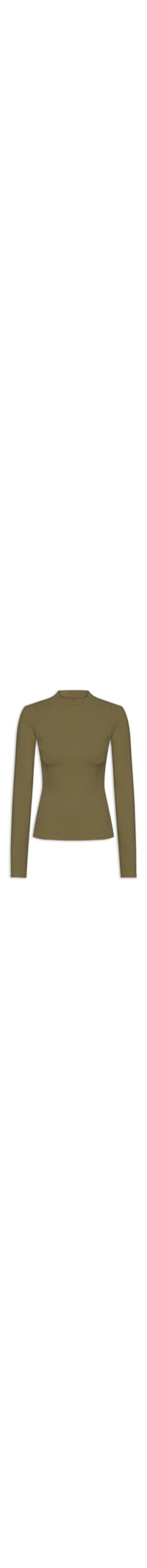 Camiseta Feminina Manga Longa Ragla - Verde