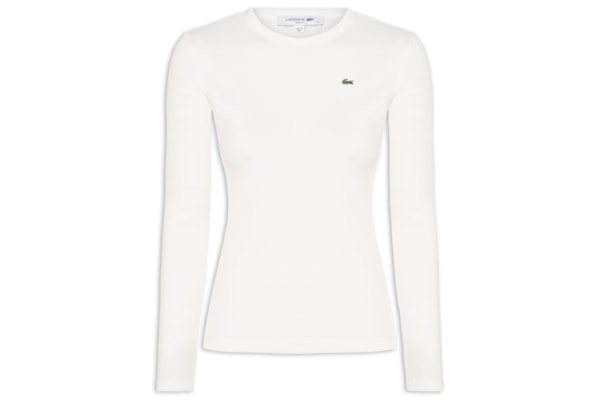 Camiseta Feminina Manga Longa – Branco