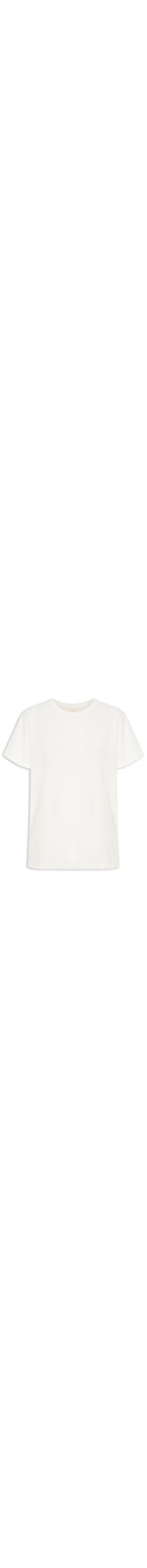Camiseta Feminina Mangas Curtas - Off White
