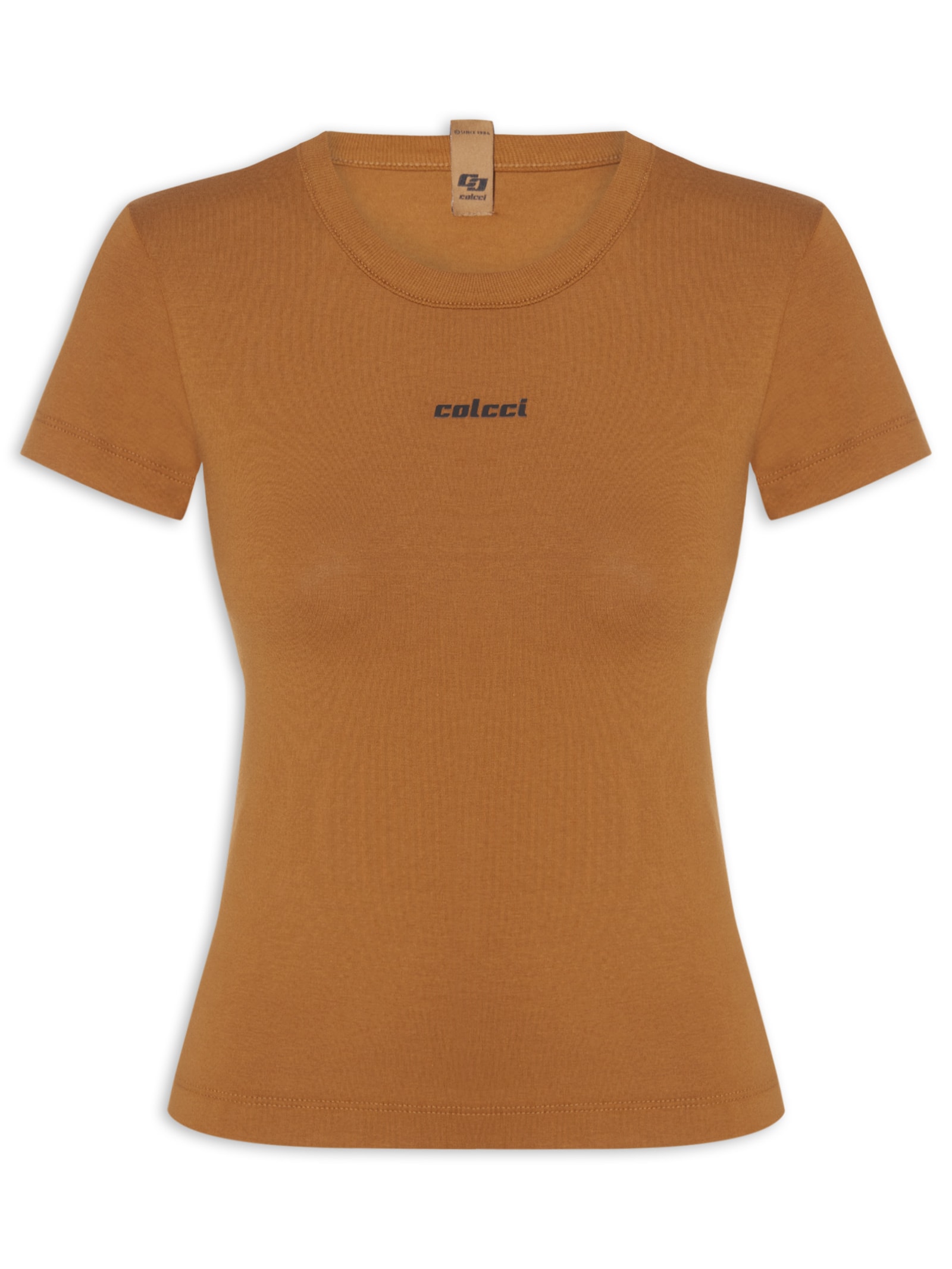 Camiseta Feminina Marrom Colcci