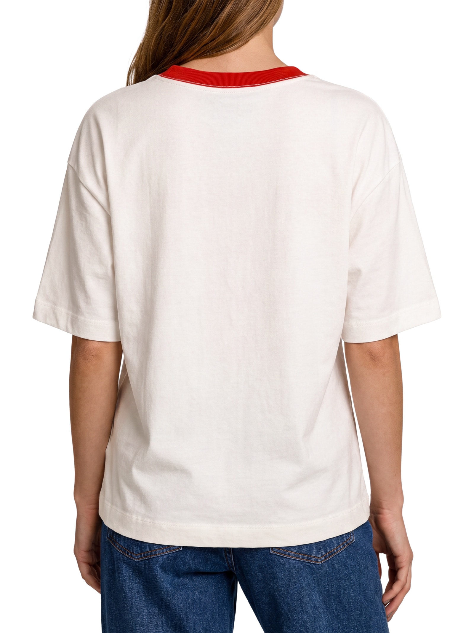 Camiseta Feminina Maxi Carioca Branco Cantão