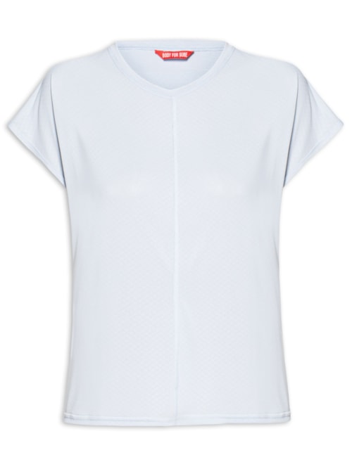 Camiseta Feminina Mc Lisa Pop – Azul