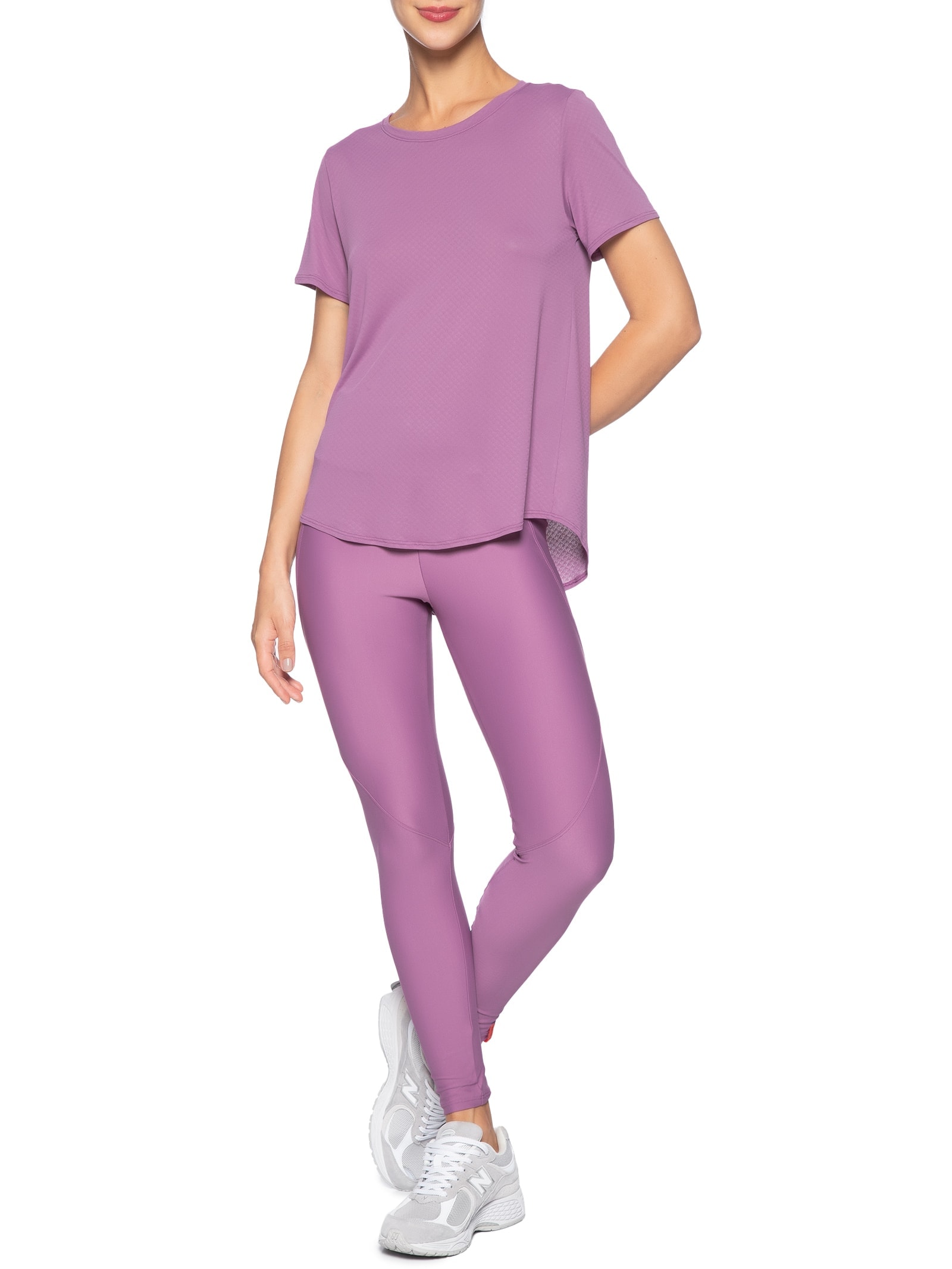 Camiseta Feminina Mc Lisa Rosa Body For Sure