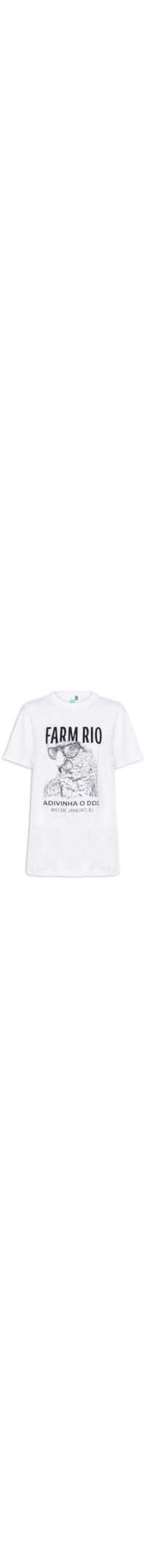 Camiseta Feminina Média Arara 021 - Branco