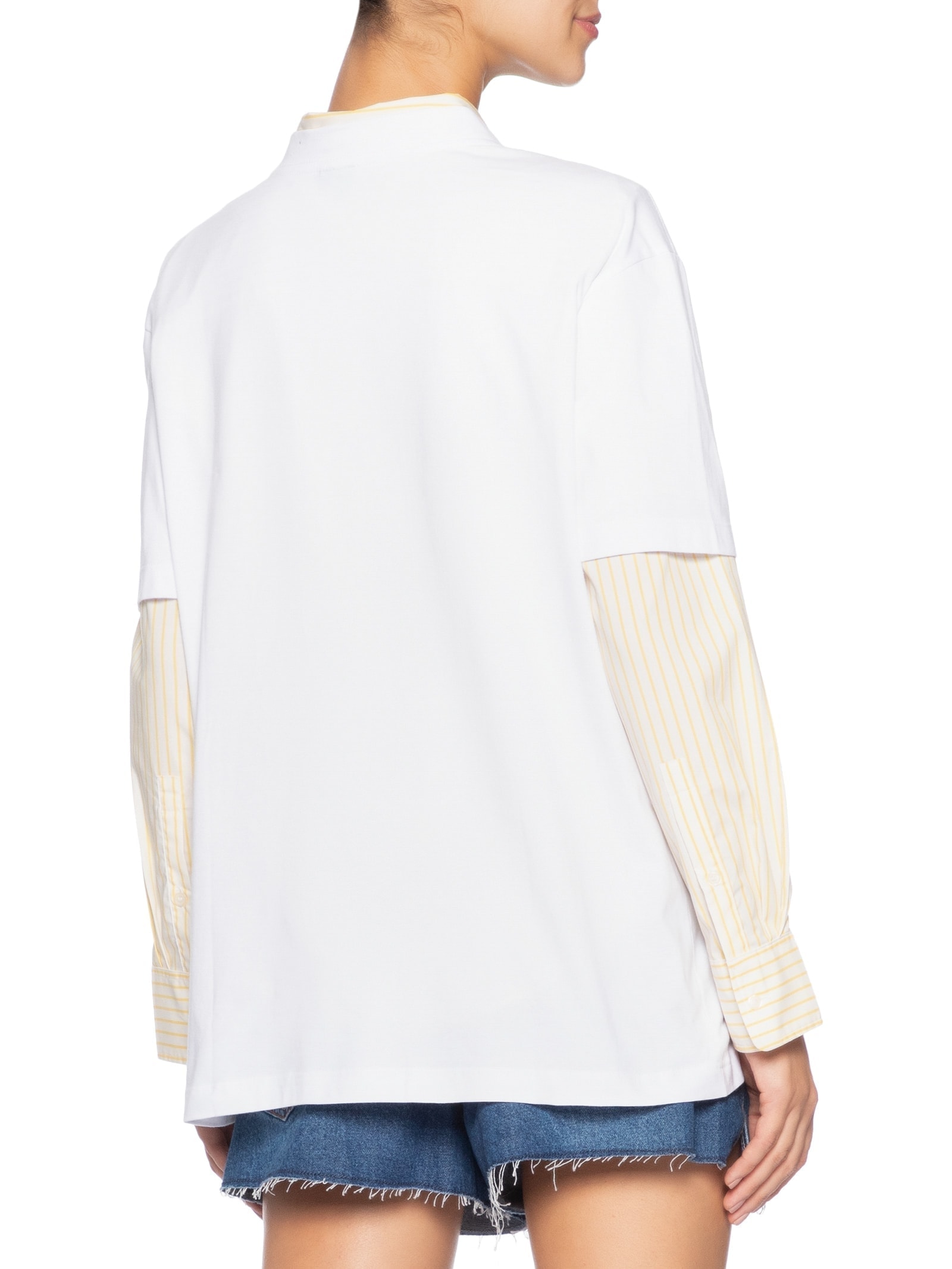 Camiseta Feminina Média Brasil Saideira Branco Farm