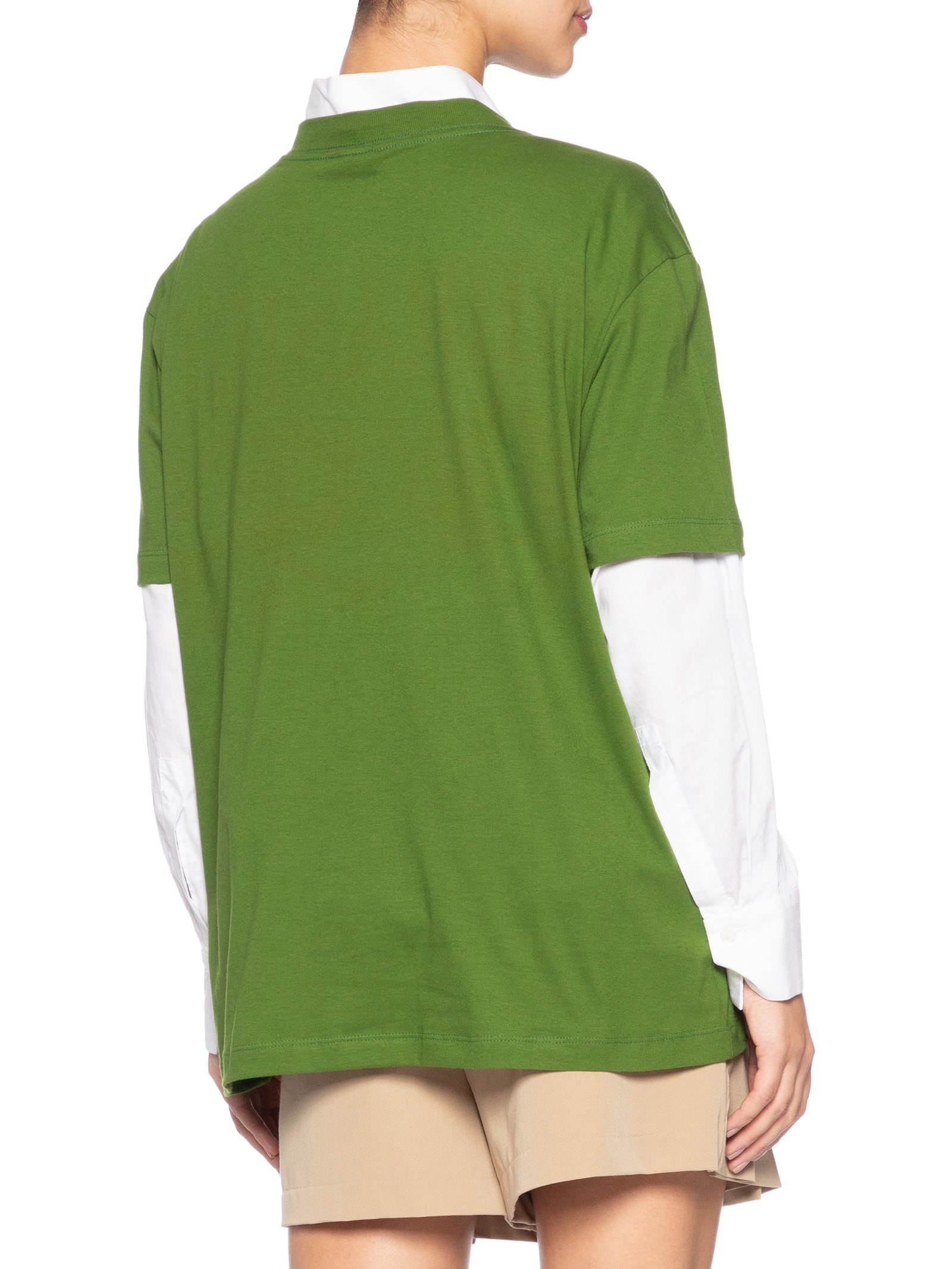 Camiseta Feminina Média Brasil Saudade Verde Farm