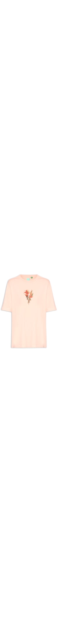 Camiseta Feminina Media Cadeira De Praia - Rosa