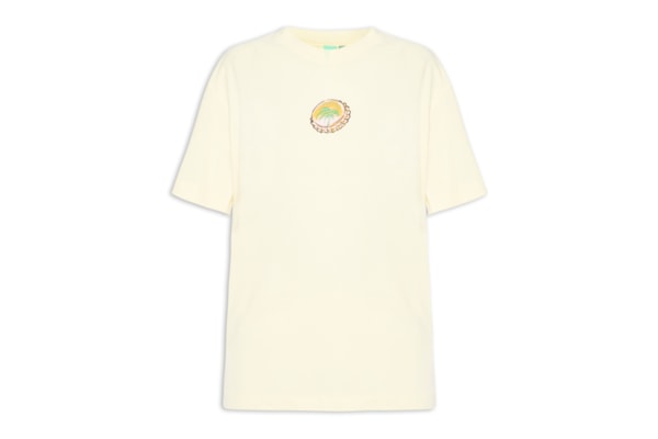 Camiseta Feminina Média Cervecita - Amarelo